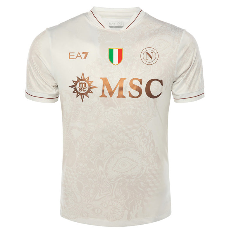 SSC Napoli Maglia Replica Sand 2025/2026