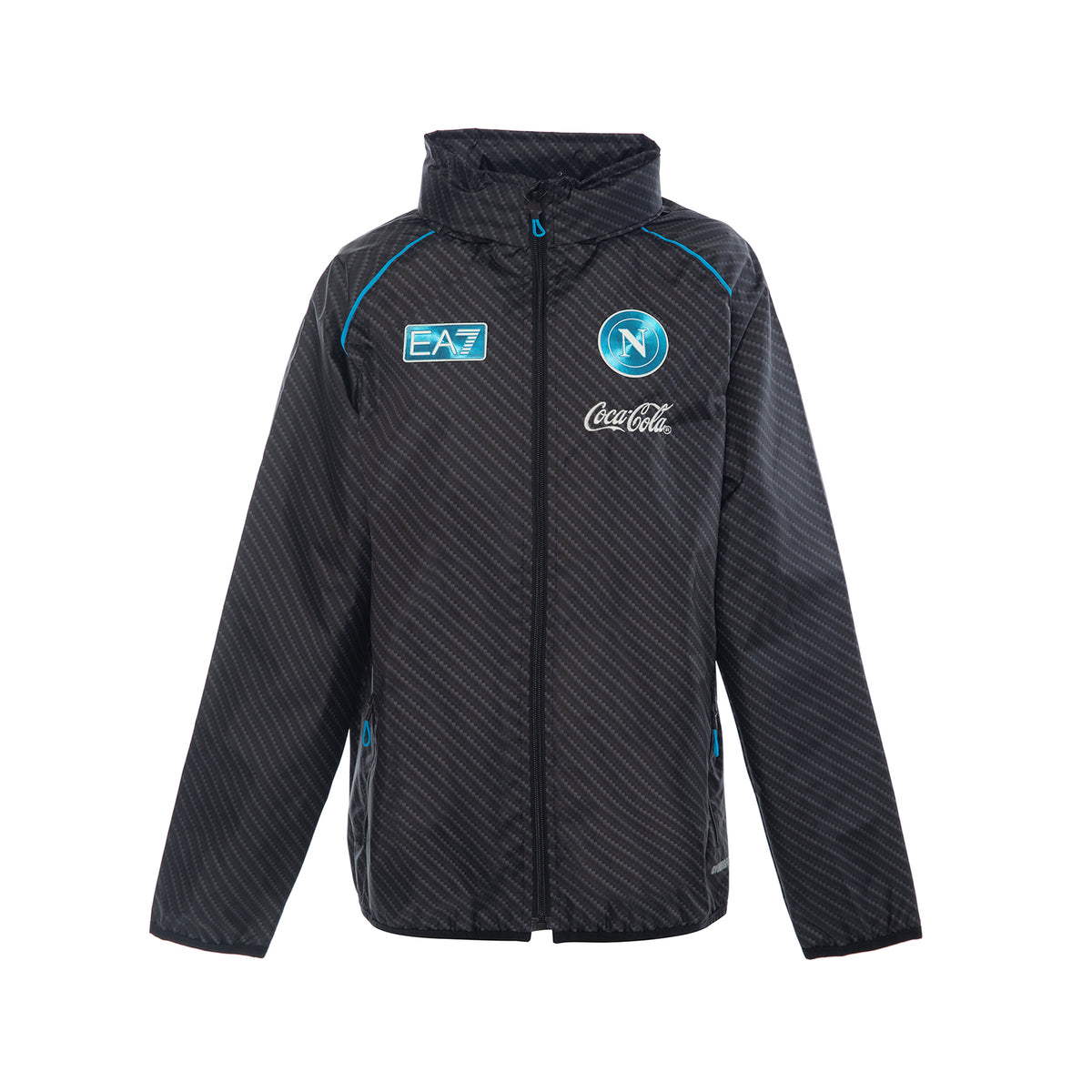SSC NAPOLI 23/24 Veste Longue Unisexe - Adulte (Paquet De 1