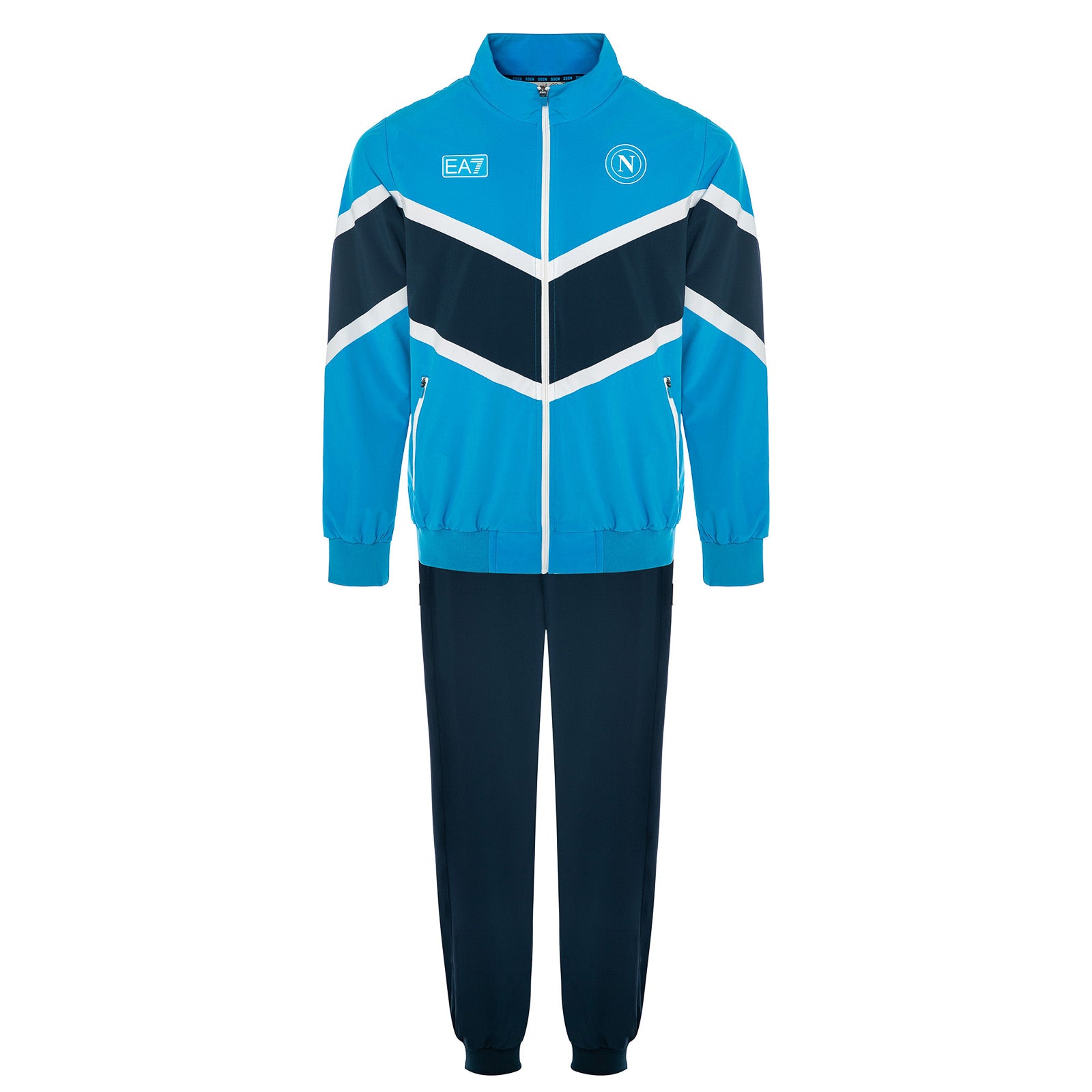 SSC Napoli EA7 EMPORIO ARMANI Hombre Medias de fútbol de tercera SSC Napoli EA7 EMPORIO ARMANI Hombre Medias de fútbol de tercera
