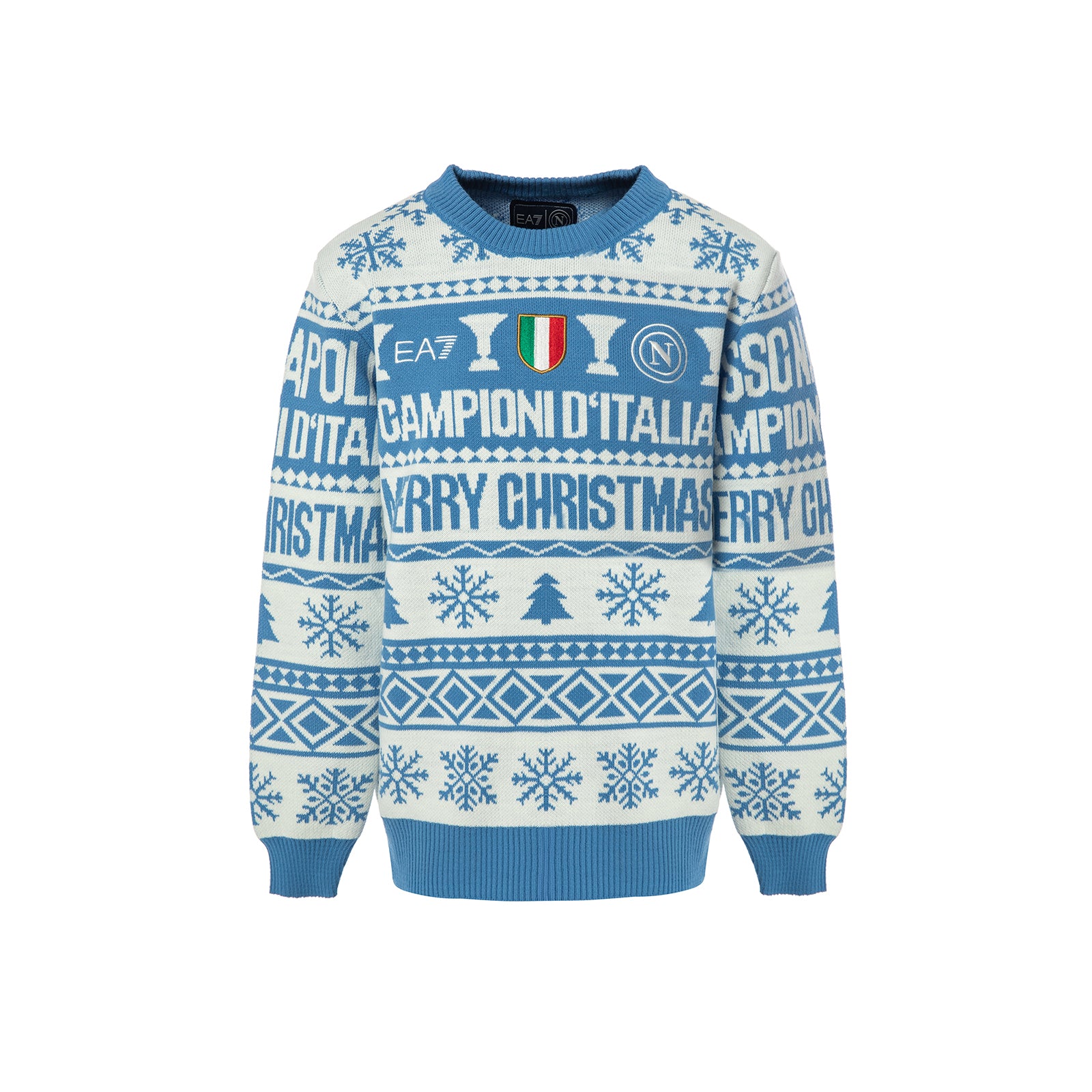 SSC Napoli Christmas Sweater for Kids 2025