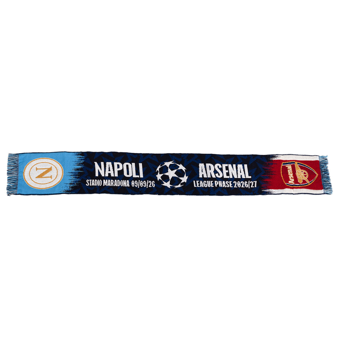 SSC Napoli-Arsenal FC Celebration Scarf