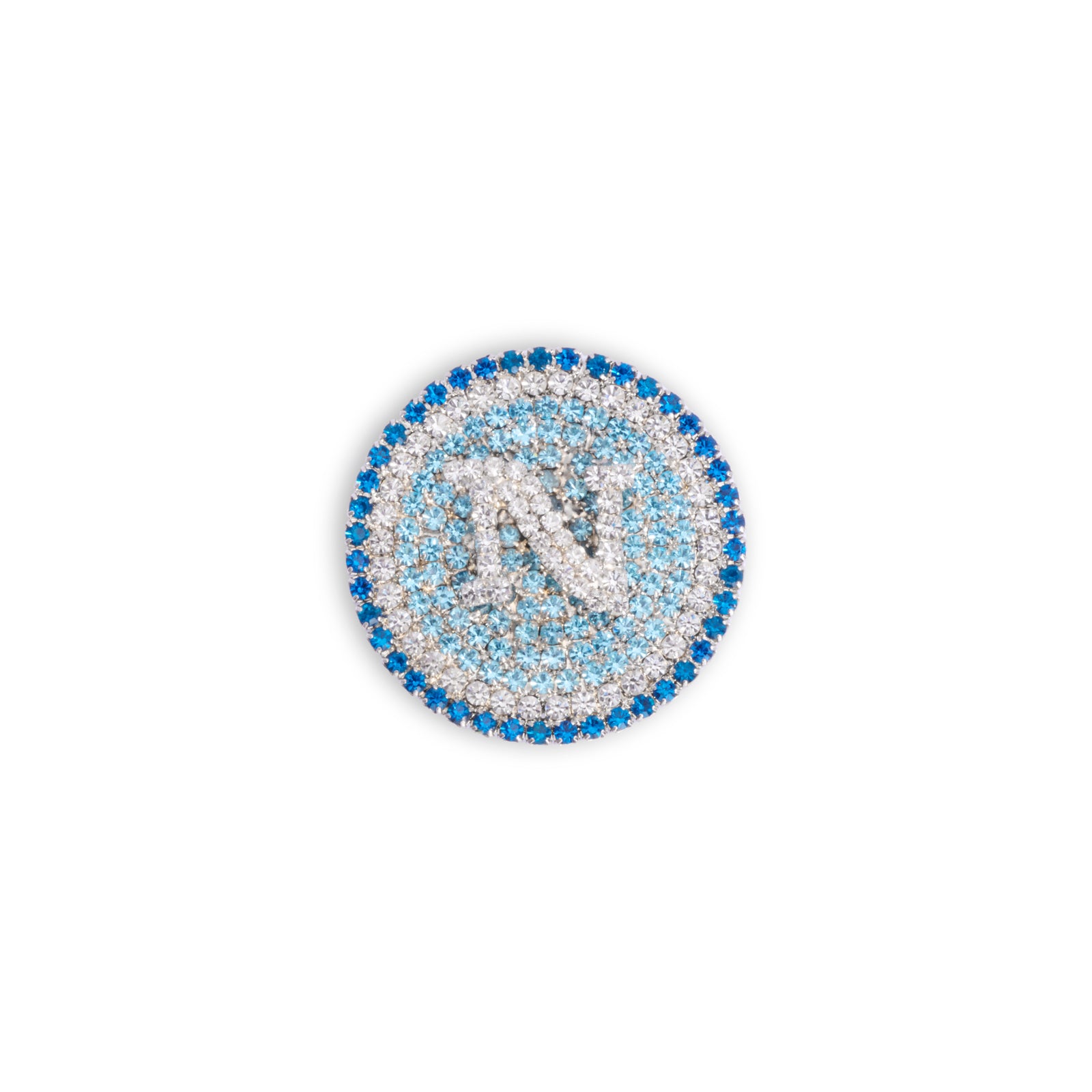 SSC Napoli Aura Collection Logo Earrings