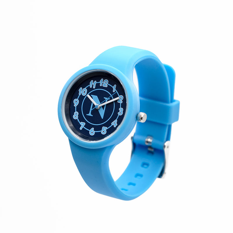 SSC Napoli Orologio Quadrante Blu Kid