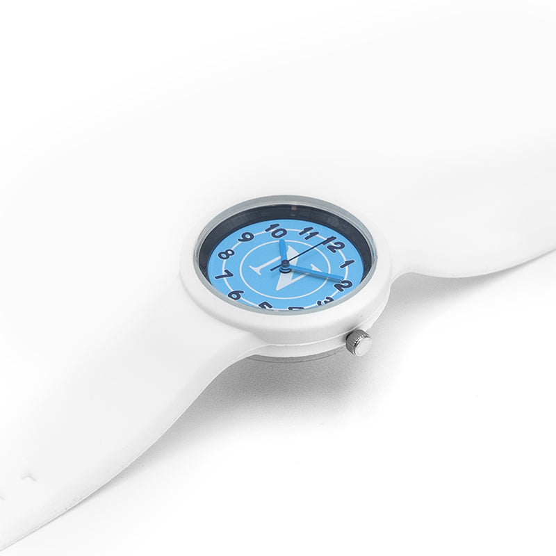 SSC Napoli Orologio Quadrante Azzurro Kid