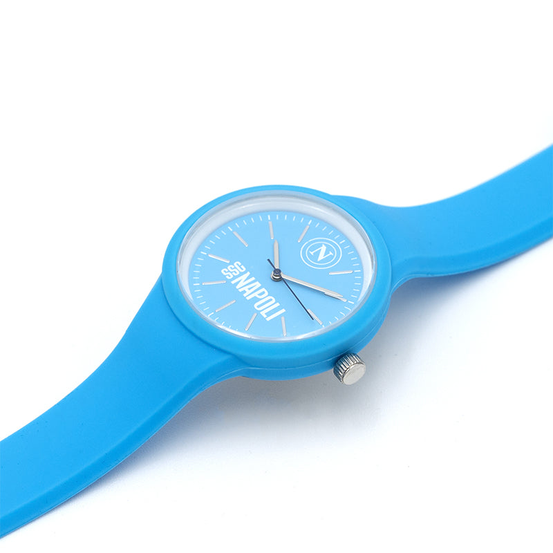 SSC Napoli Orologio One Azzurro