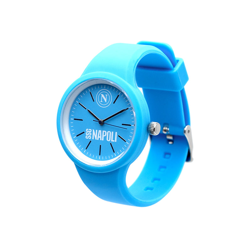 SSC Napoli Orologio One Azzurro