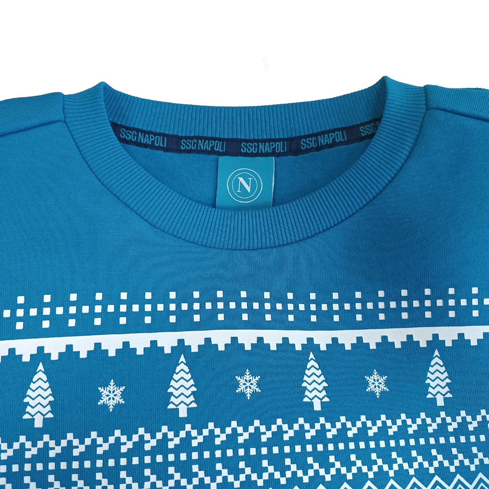 SSC Napoli Sky Blue Christmas Pajamas
