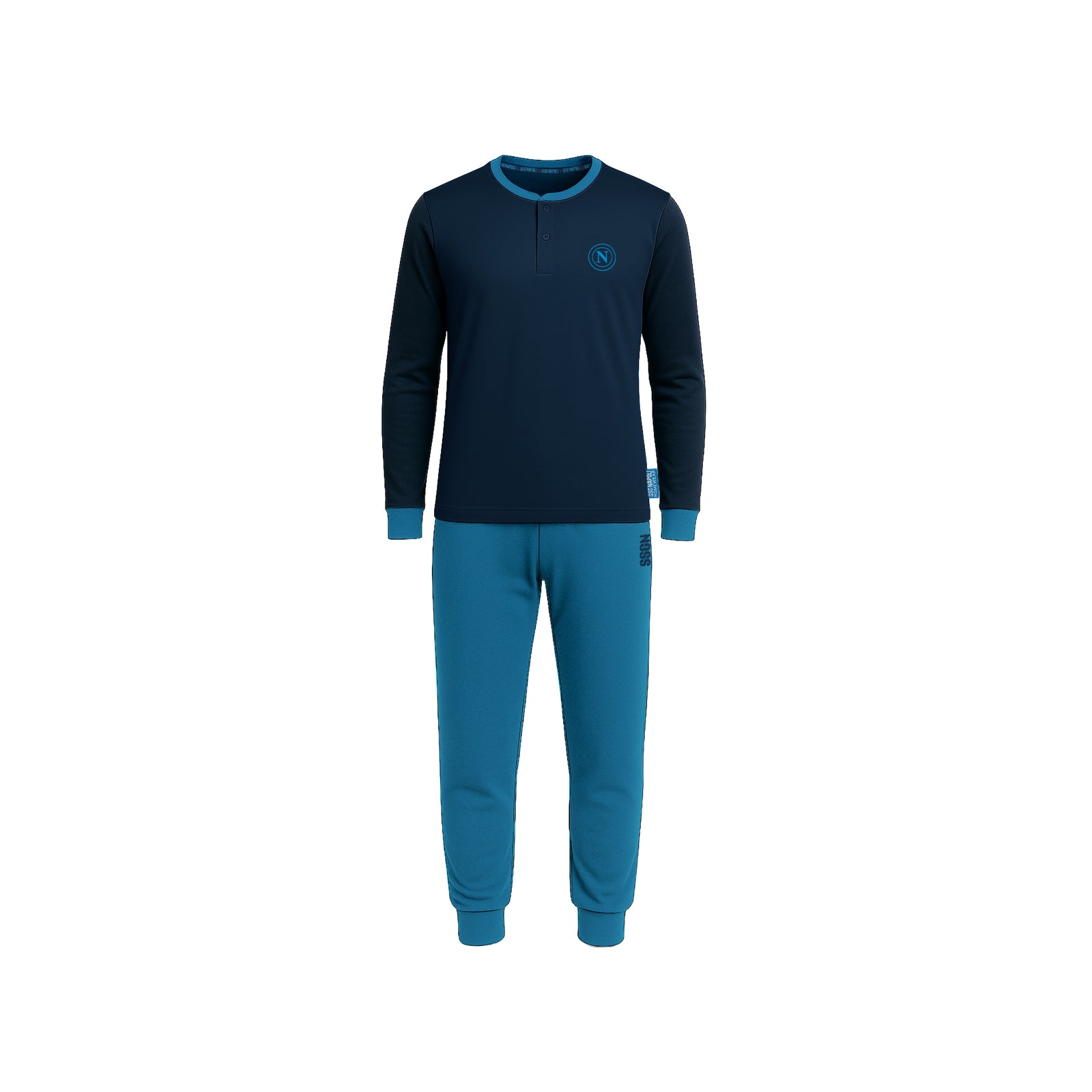 SSC Napoli Dark Blue Serafino Pajamas Junior