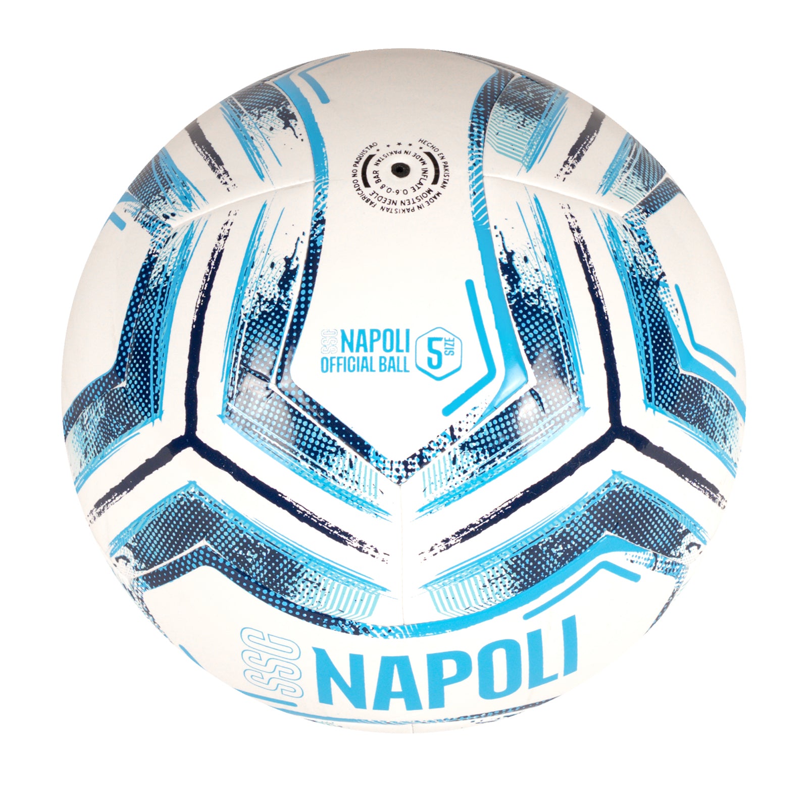 SSC Napoli White Visor Ball Size 5