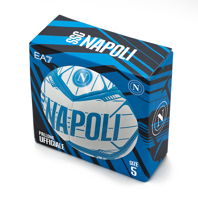 SSC Napoli Pallone White Stripes Size 5 2026/2027