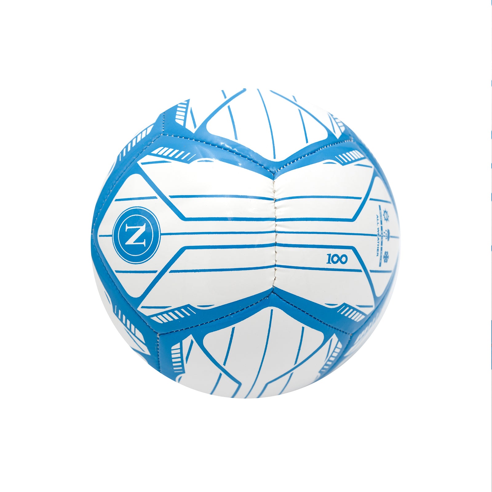 SSC Napoli Pallone White Stripes Size 2 2026/2027
