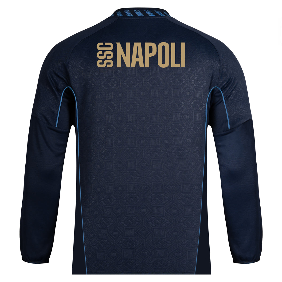 SSC Napoli Felpa Pre-Match Blu Euro 2026/2027