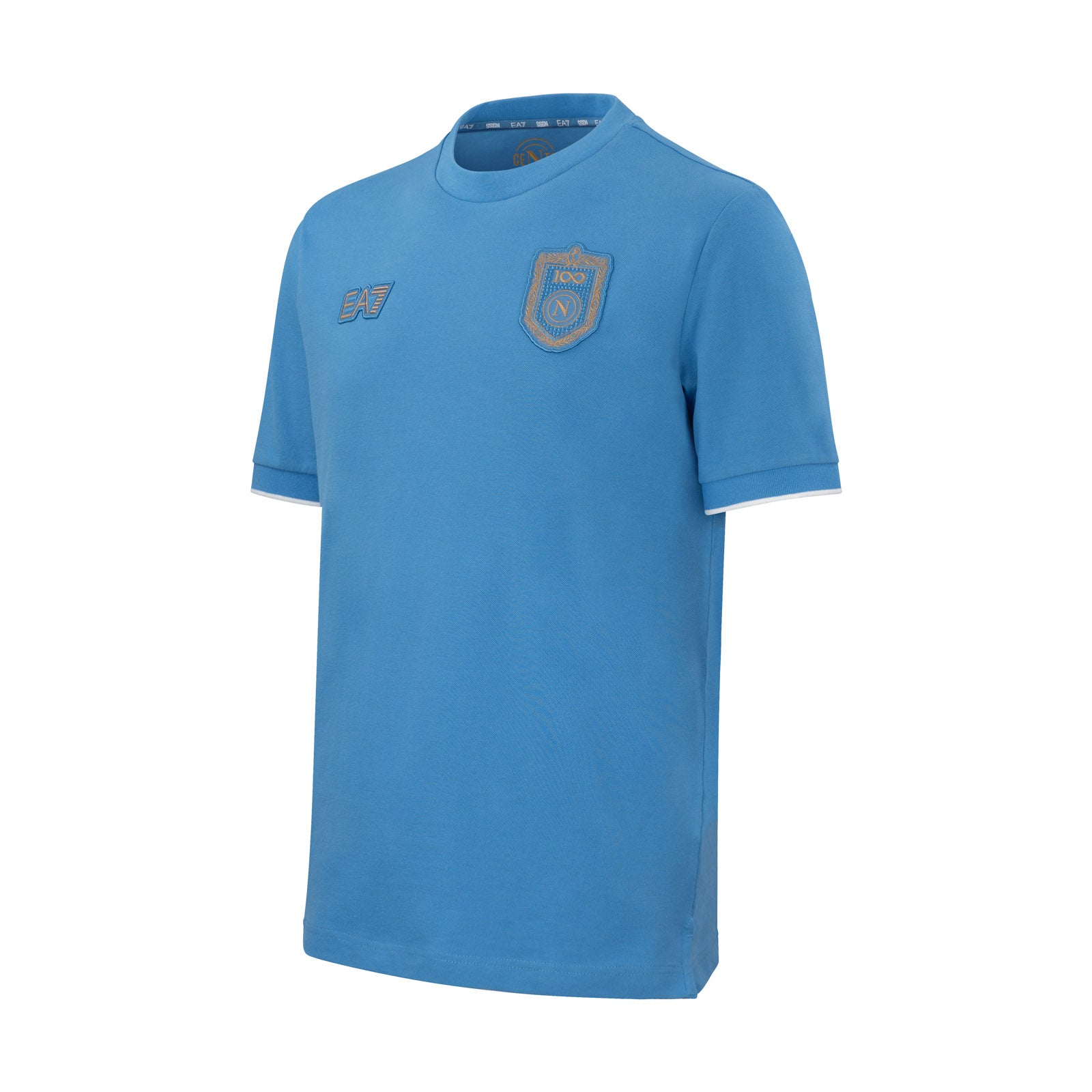 SSC Napoli T-Shirt Centenary Blue Junior 2026/2027