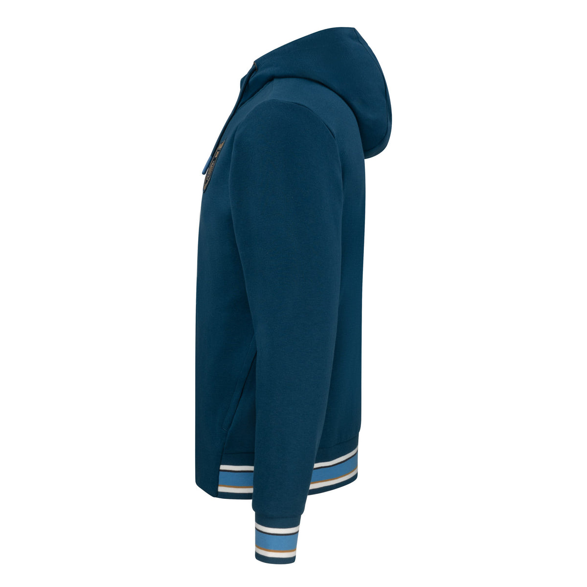 SSC Napoli Marine Blue Interlock Hooded Sweatshirt 2026/2027