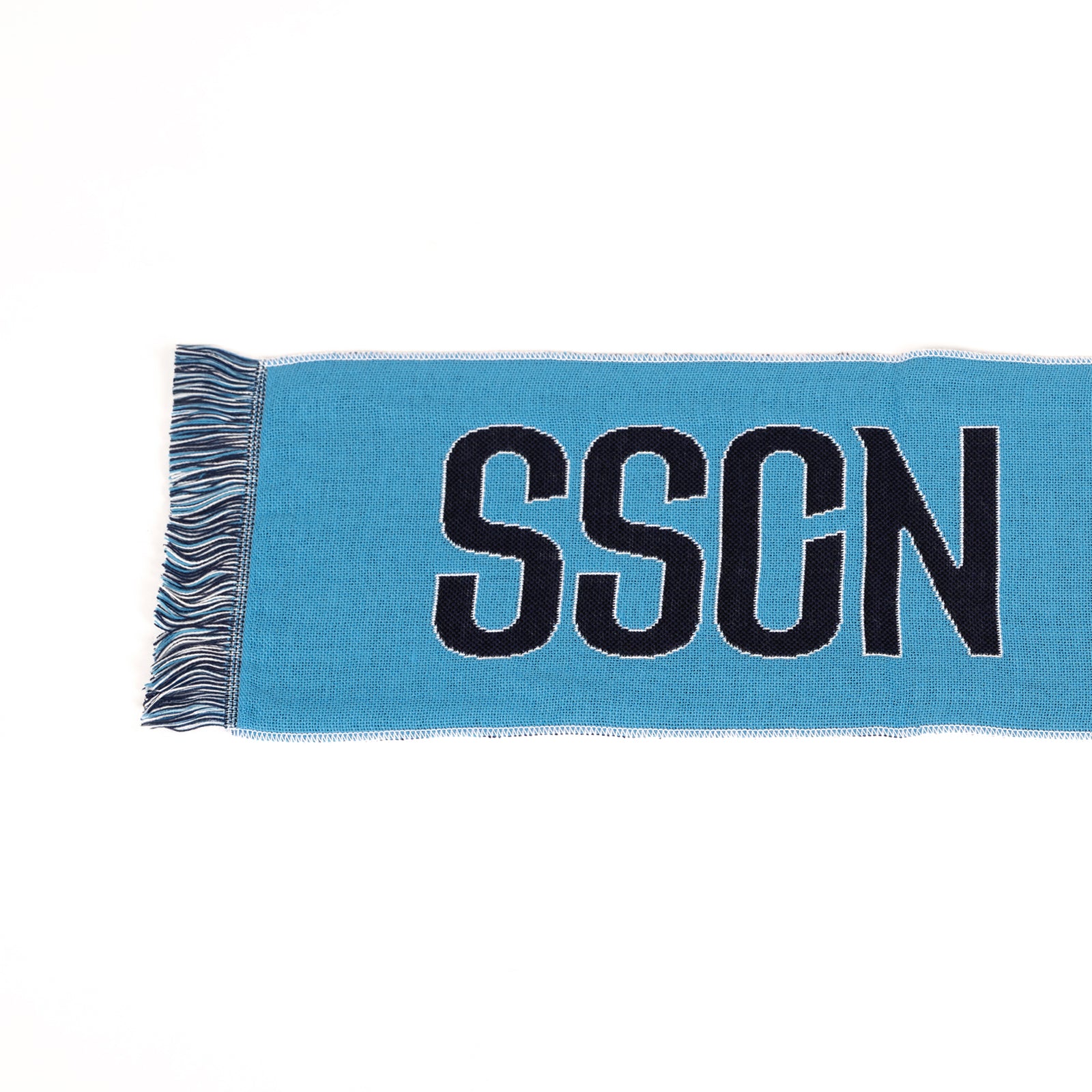 SSC Napoli Sciarpa Logo Azzurra/Blu Navy