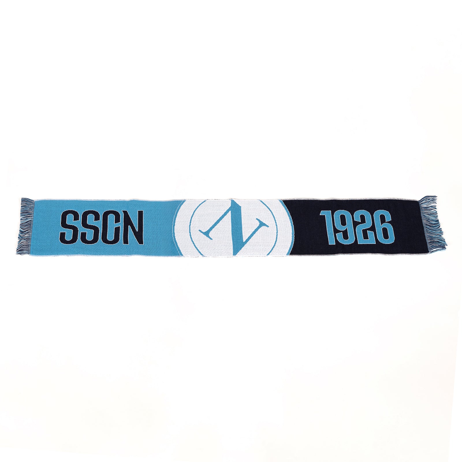 SSC Napoli Sciarpa Logo Azzurra/Blu Navy