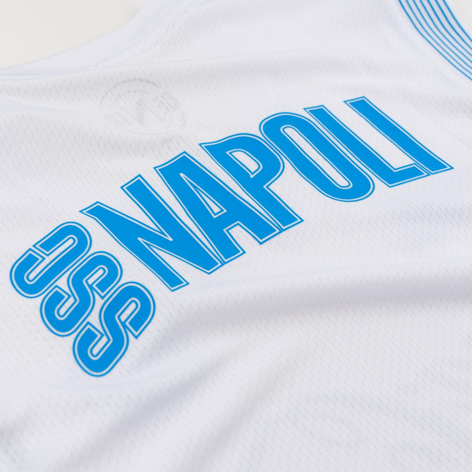 SSC Napoli White Sleeveless Shirt 2026/2027