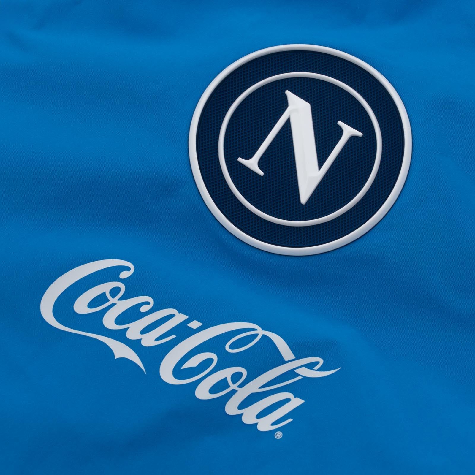SSC Napoli Sky Blue Windbreaker Hooded Jacket 2026/2027
