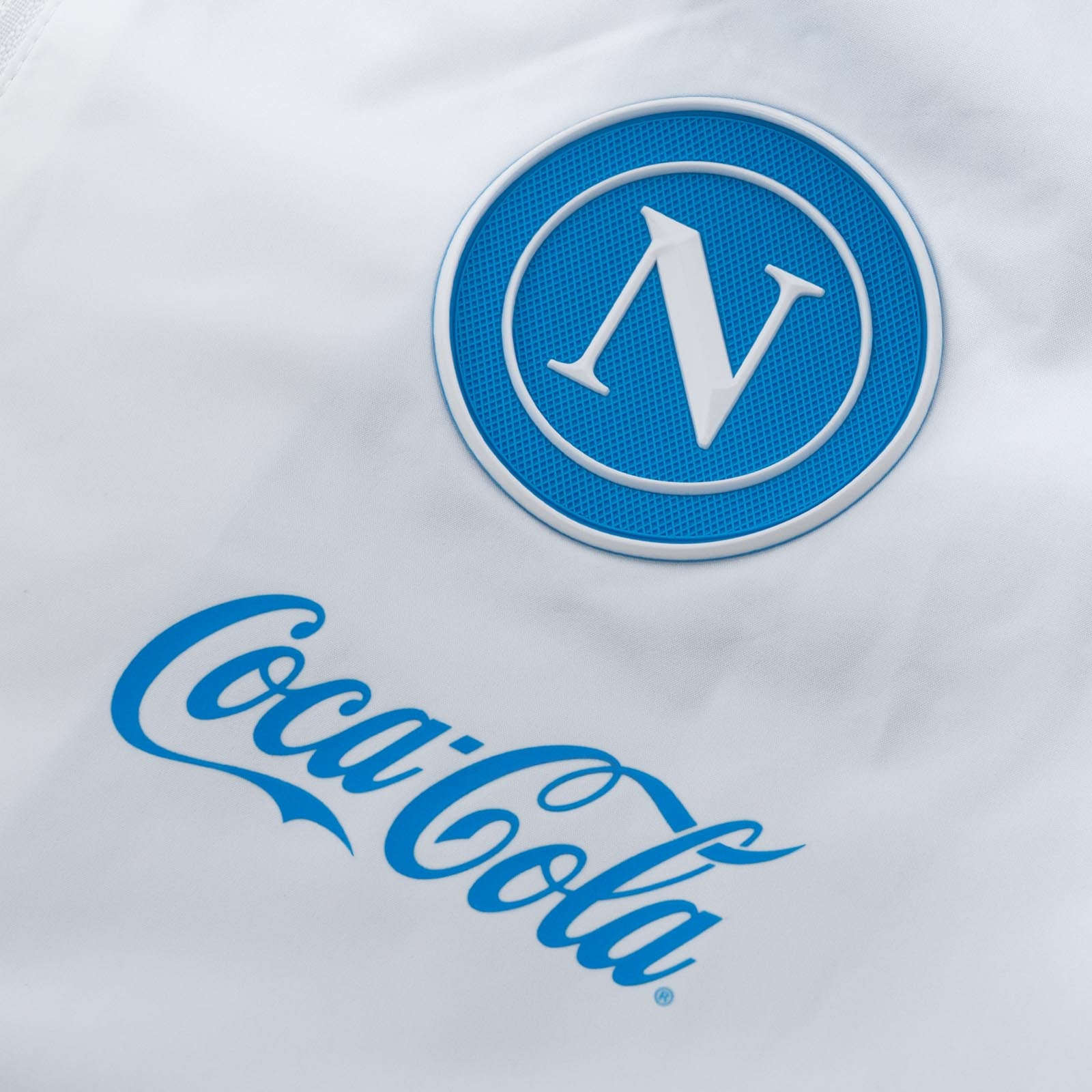 SSC Napoli Giacca Antivento Bianca 2026/2027