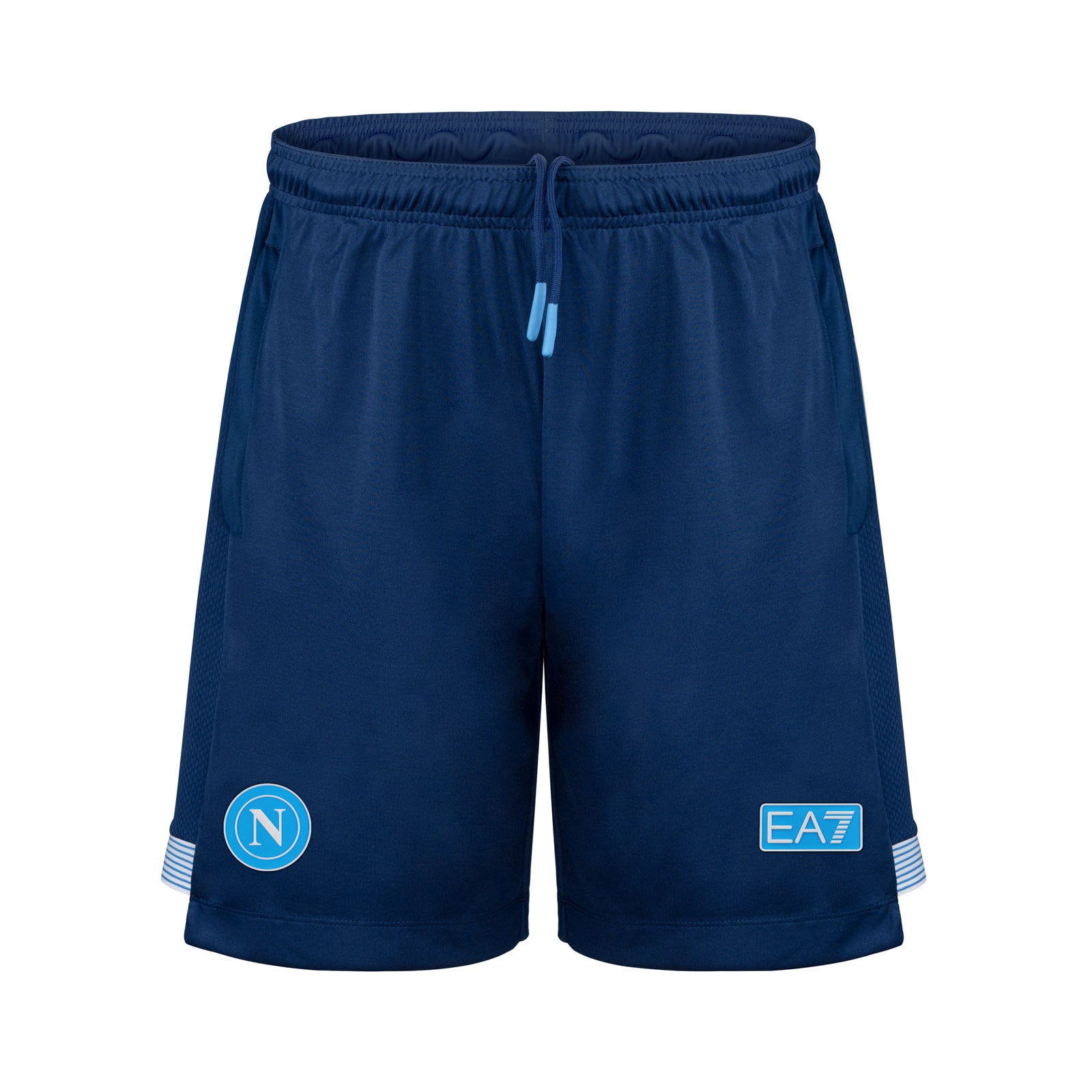 SSC Napoli Shorts Allenamento Tasche con Zip Estate Blue 2026/2027