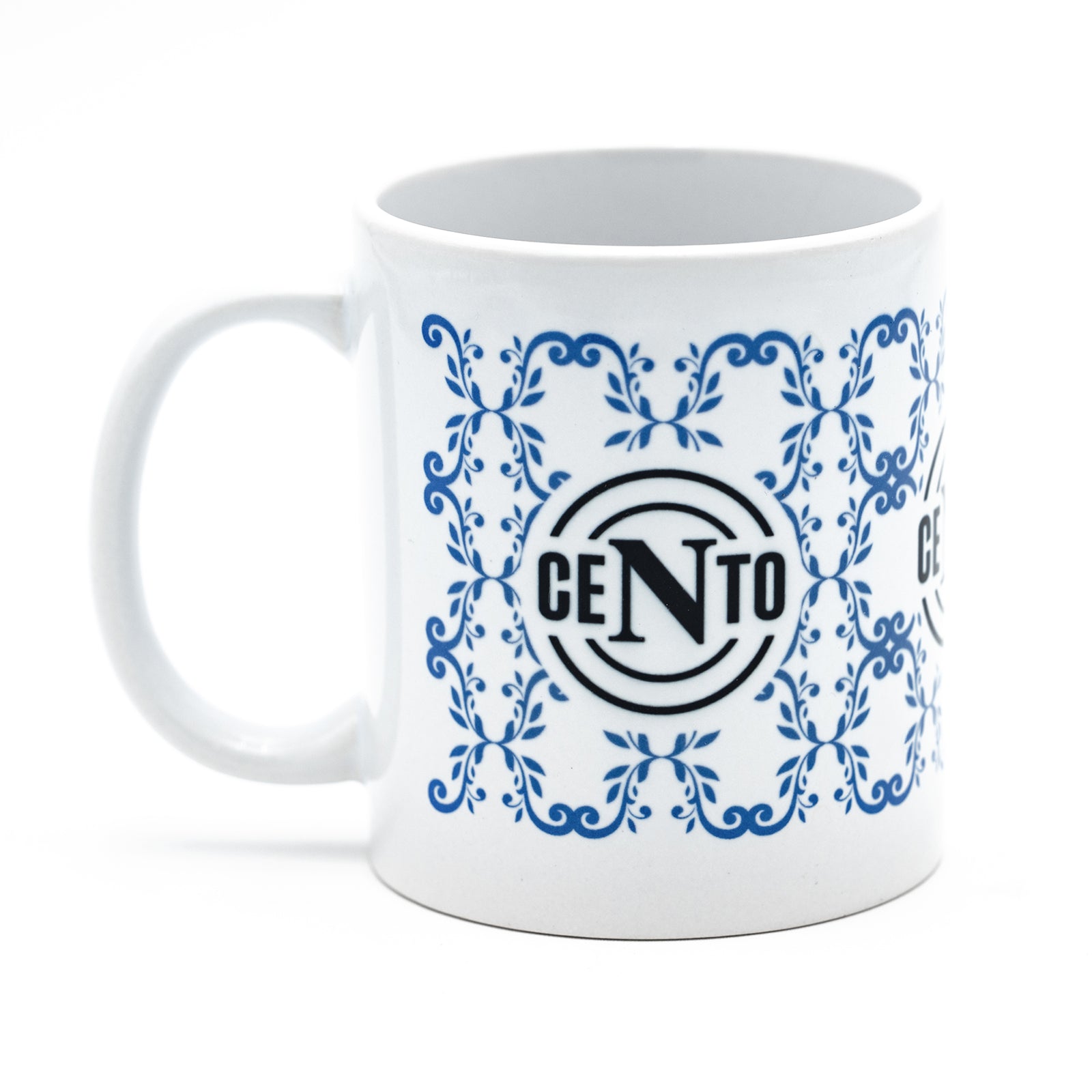 SSC Napoli White/Sky Blue Ceramic Mug Cento