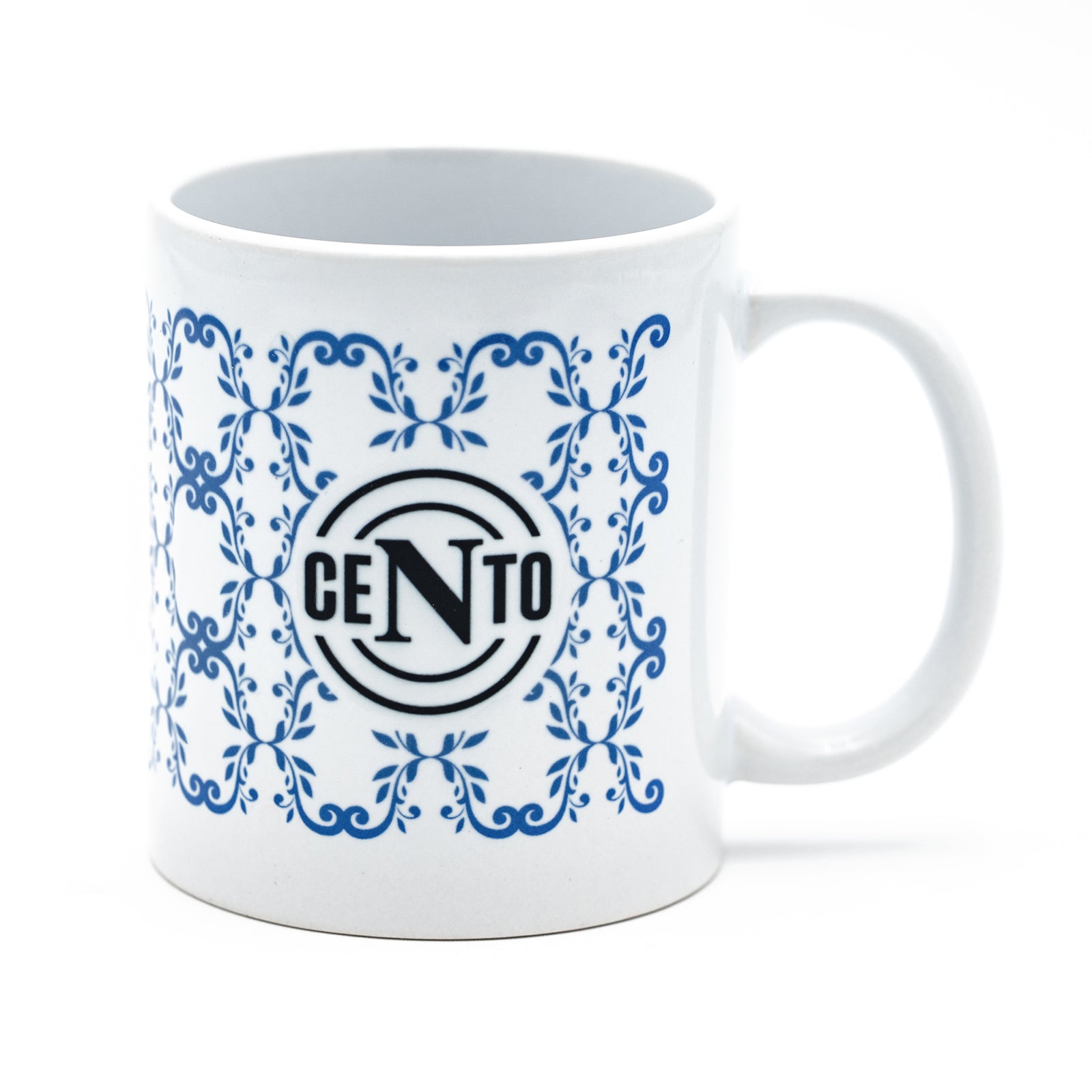 SSC Napoli White/Sky Blue Ceramic Mug Cento