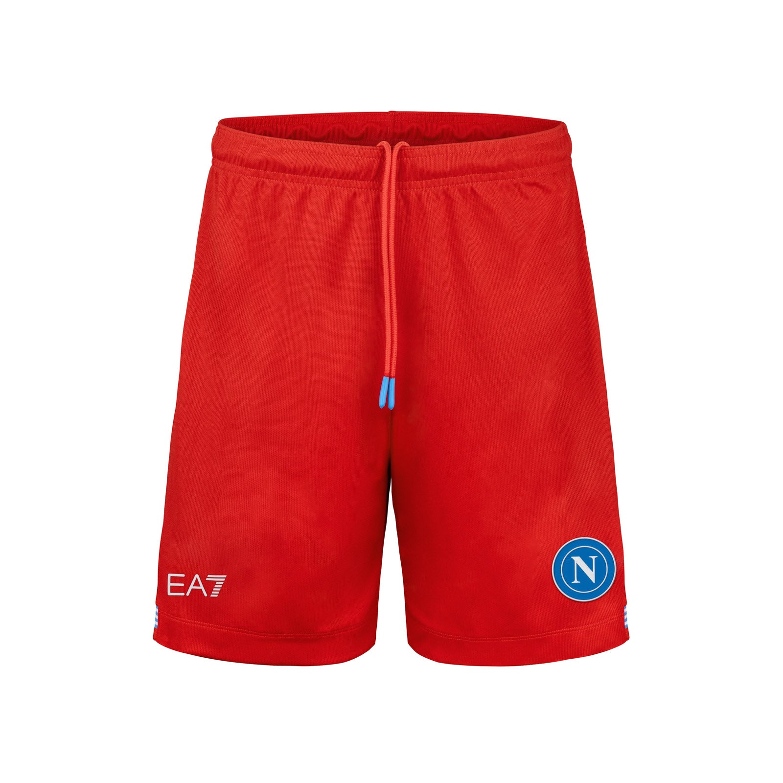 SSC Napoli Authentic Red Shorts for Kids 2026/2027