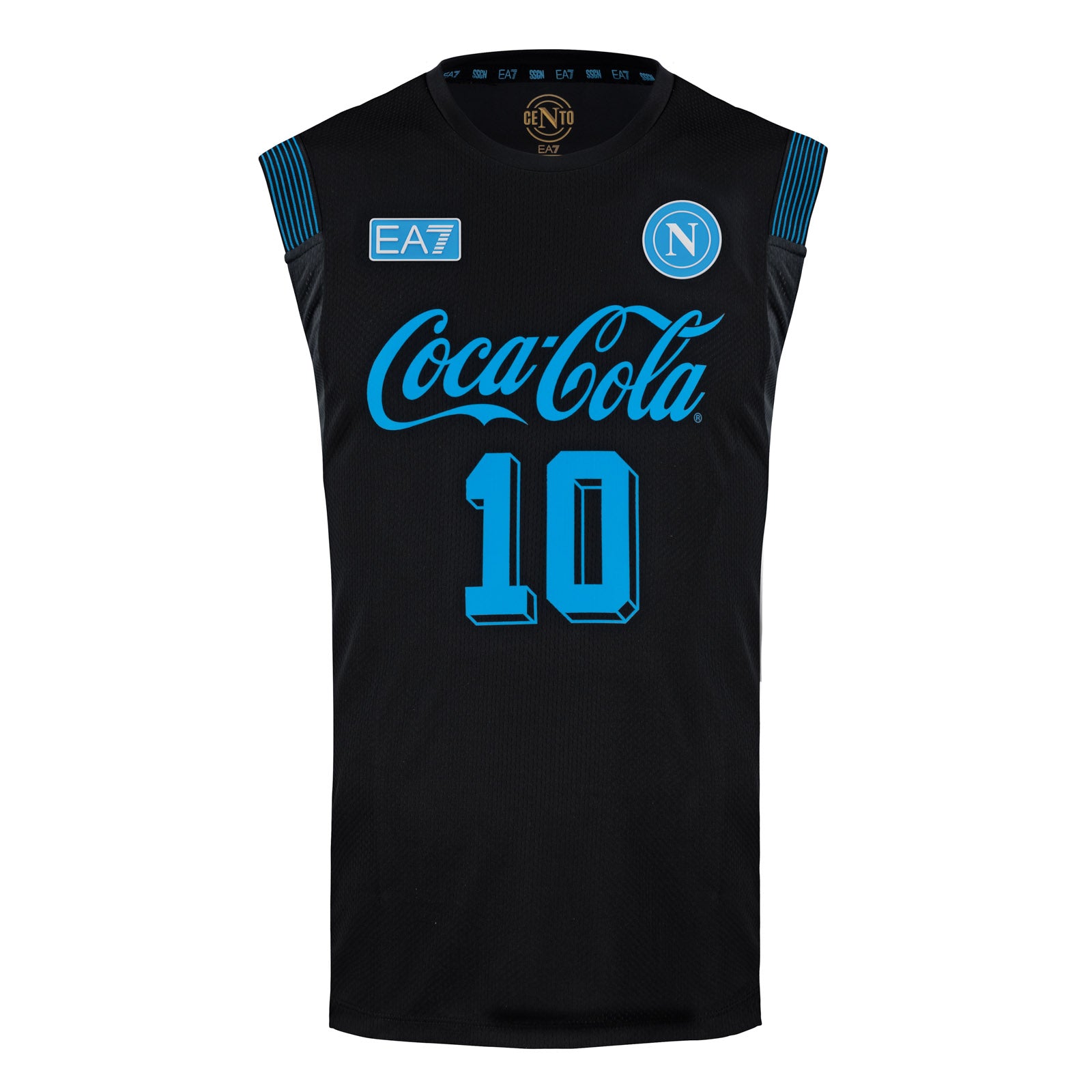 SSC Napoli Smanicato Allenamento Nero 2026/2027