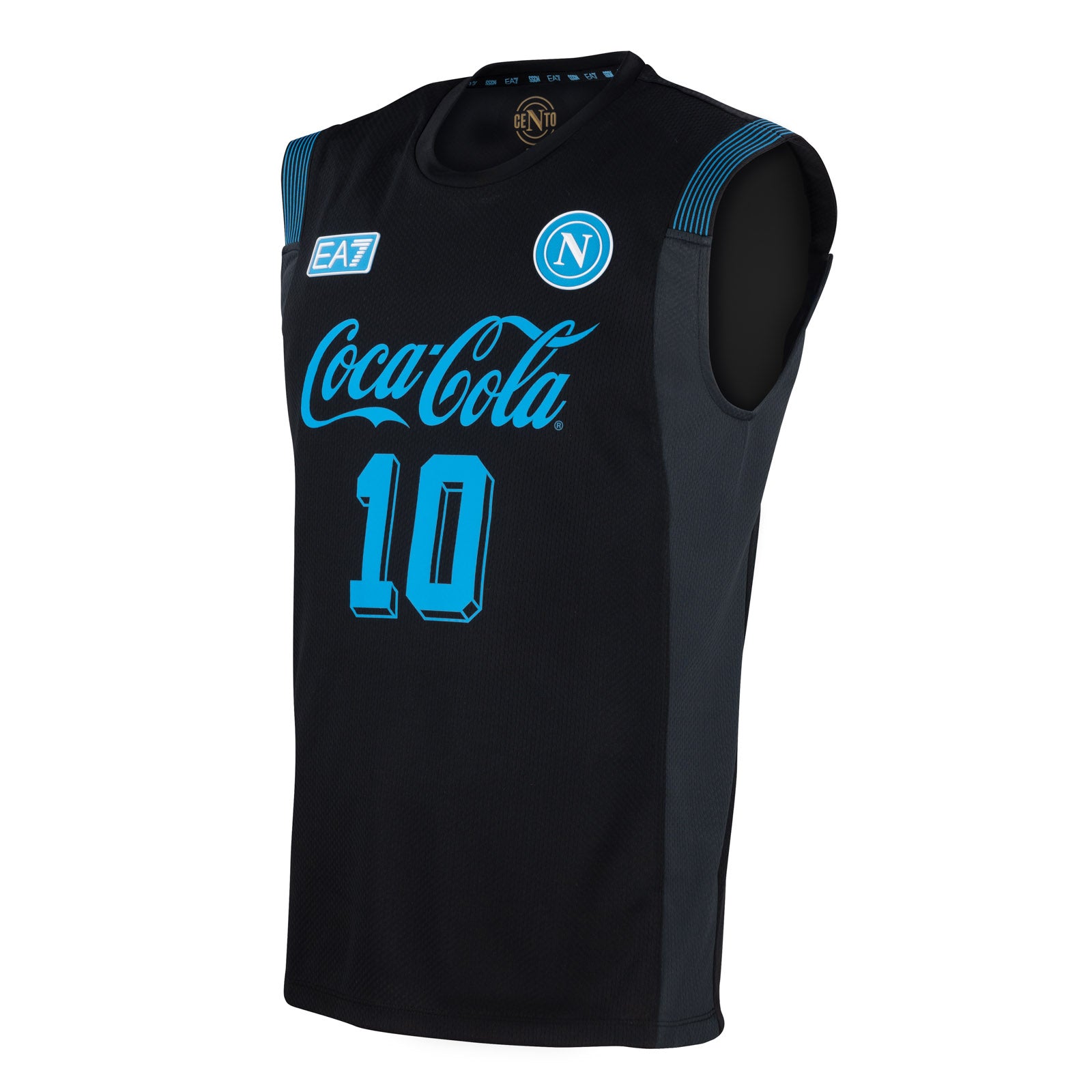 SSC Napoli Black Sleeveless Shirt 2026/2027