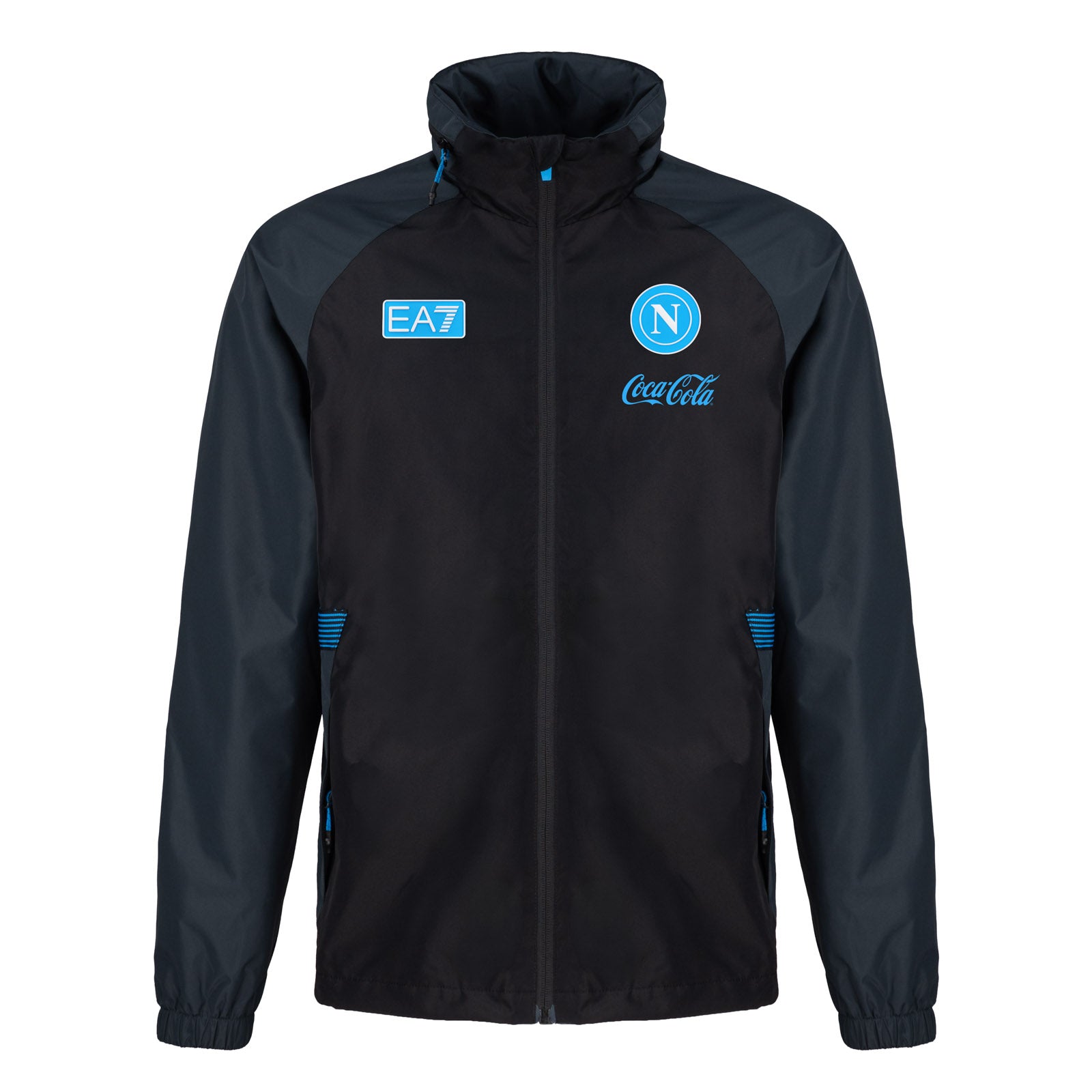 SSC Napoli Giacca Antivento Nera 2026/2027