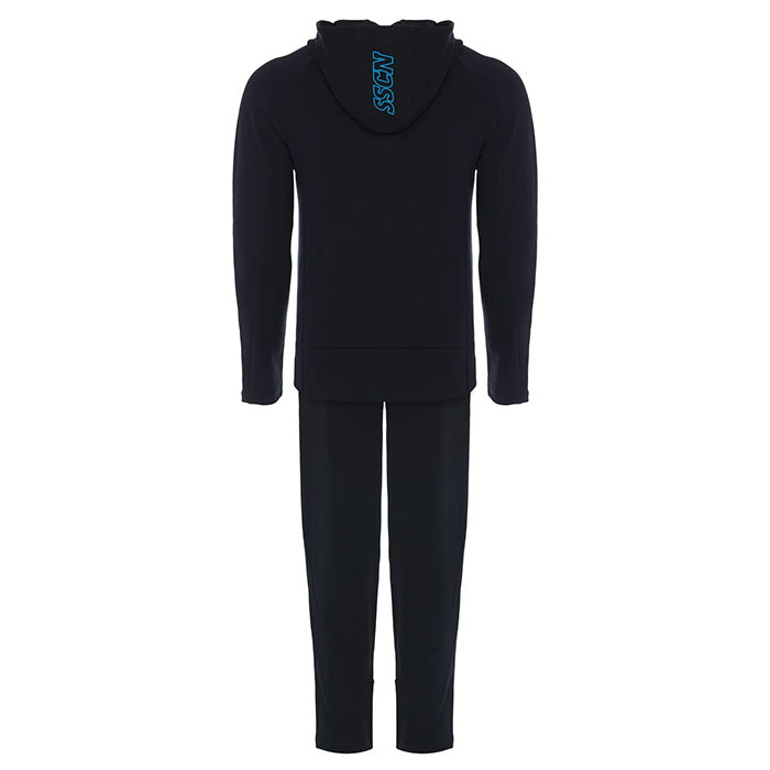 SSC Napoli Tuta Interlock con Cappuccio Blu Navy 2023/2024