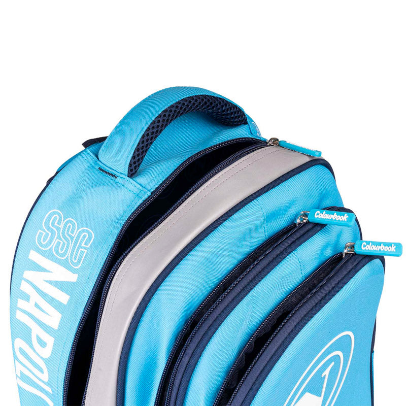 SSC Napoli Zaino Scuola Azzurro