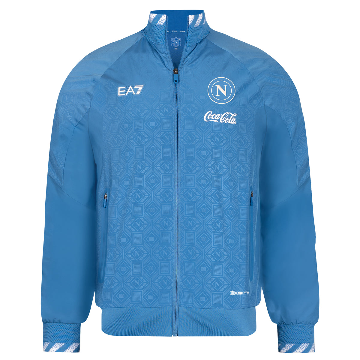 SSC Napoli Giacca Anthem Centenary Blue 2026/2027