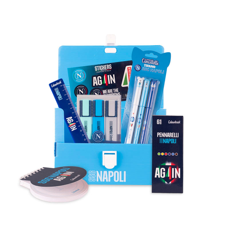 SSC Napoli Sky Blue Mini School Case
