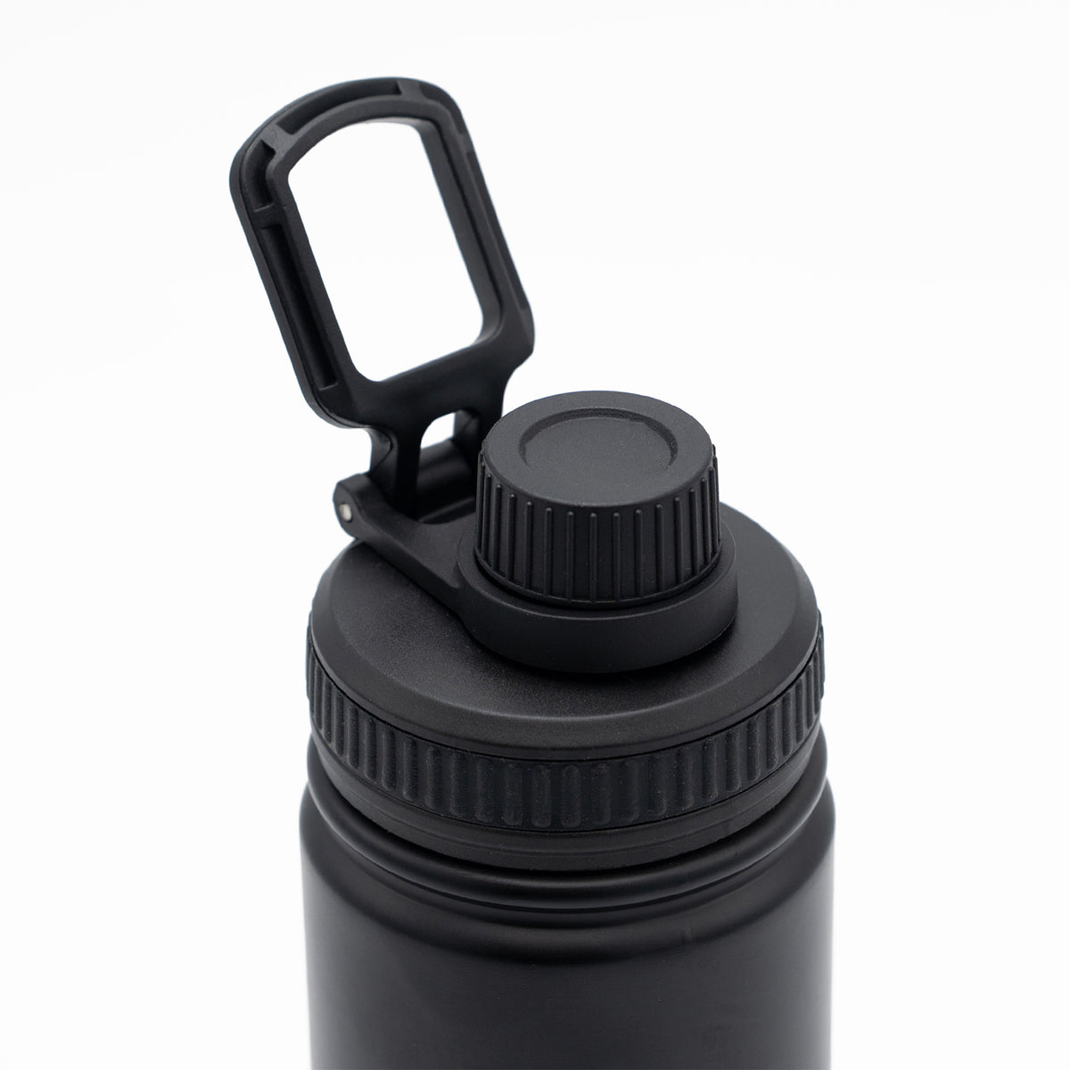 SSC Napoli Black Pe' Cient' Anne Steel Bottle