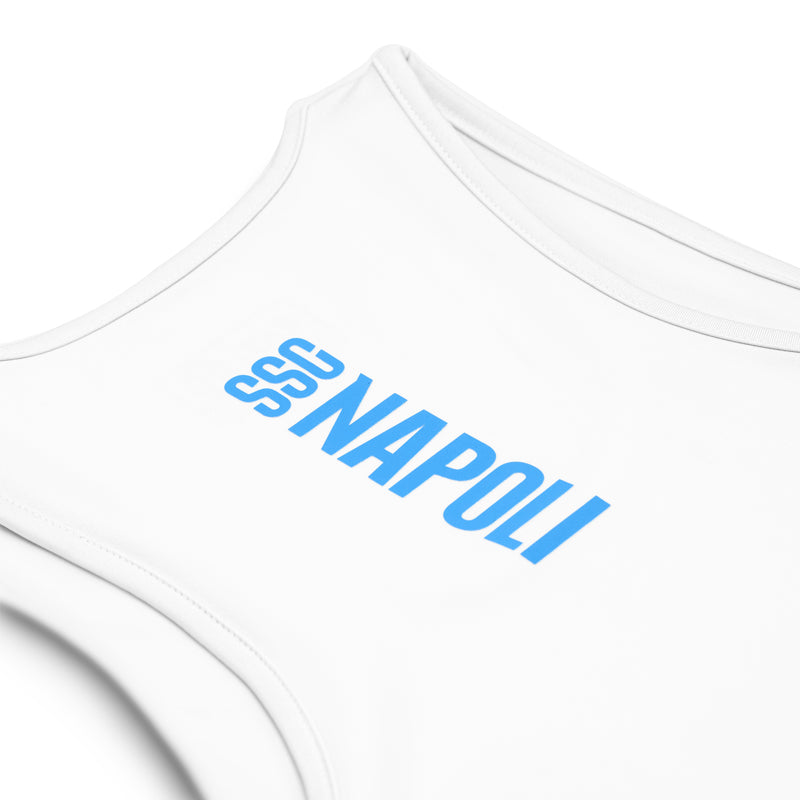 SSC Napoli Women's White Tank Top