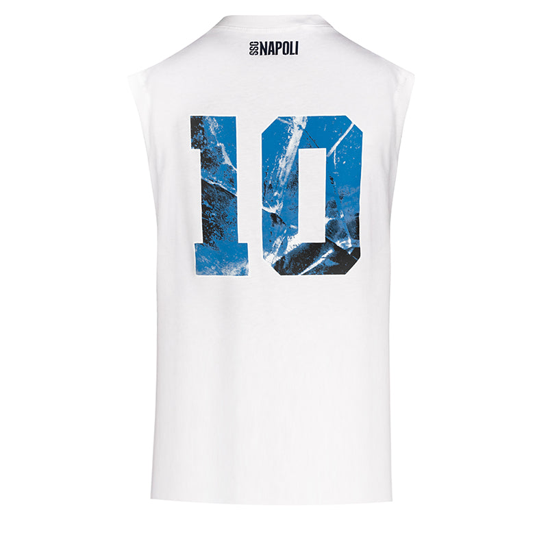 SSC Napoli Canotta Marechiaro Bianca