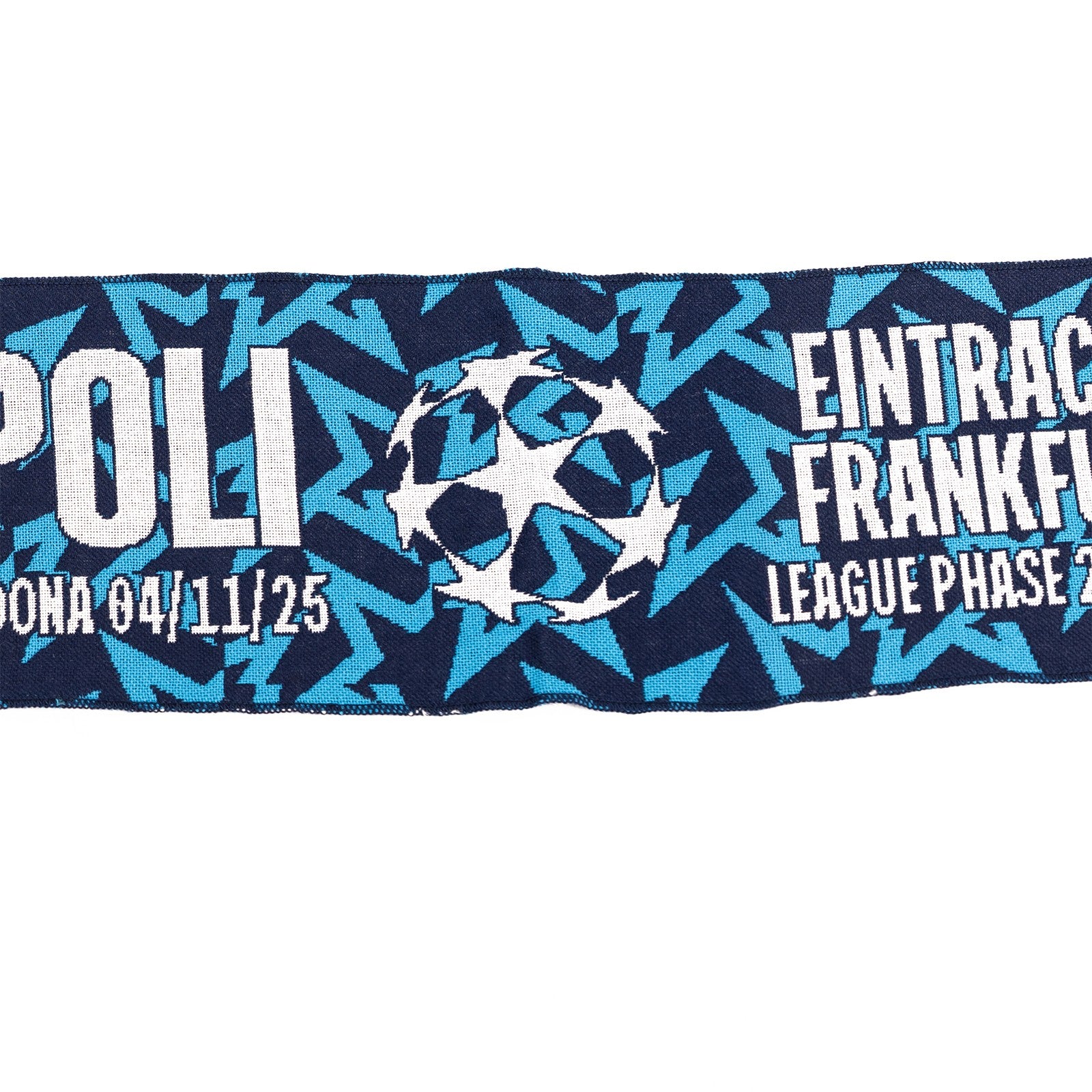 Napoli-Eintracht Frankfurt Celebration Scarf