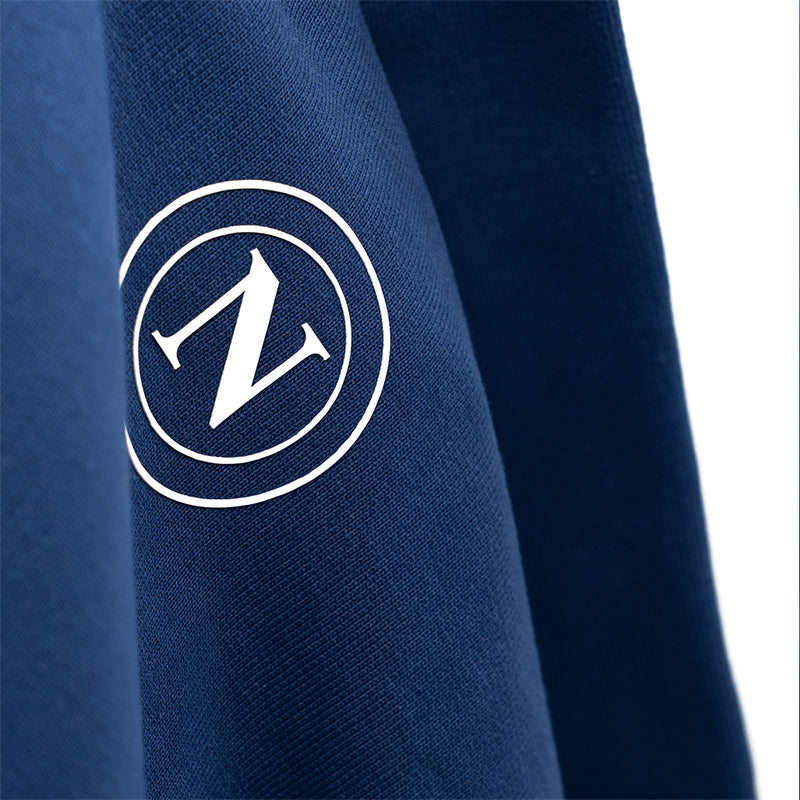 SSC Napoli Felpa con Cappuccio Marechiaro Blu Navy
