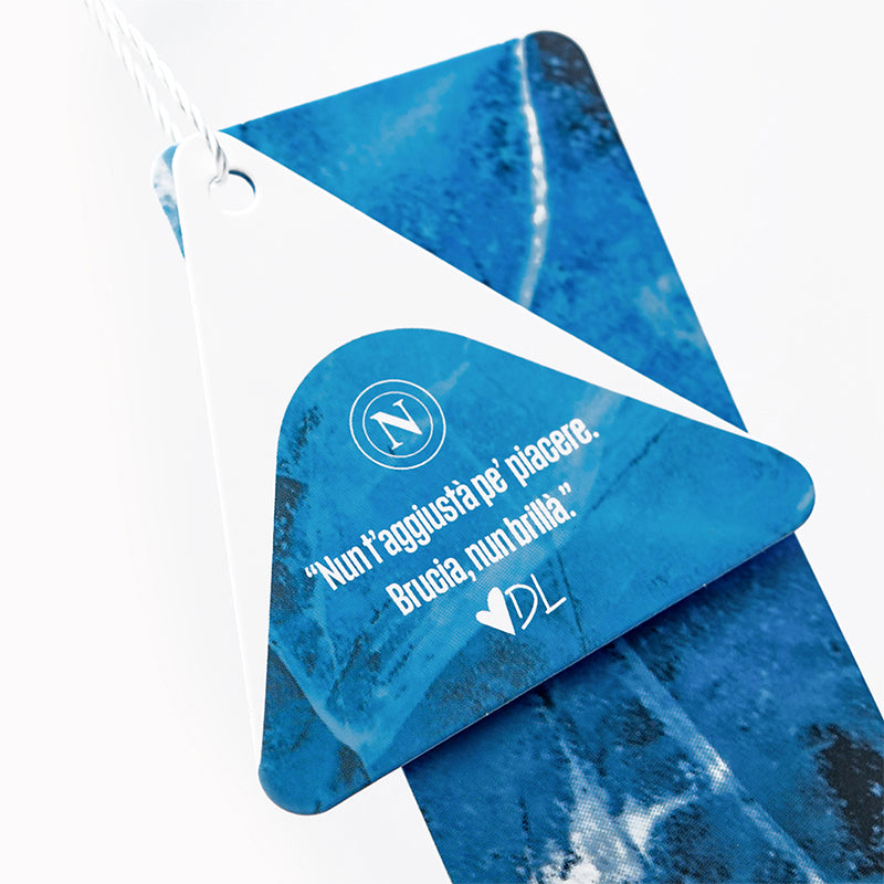 SSC Napoli Felpa con Cappuccio Marechiaro Blu Navy