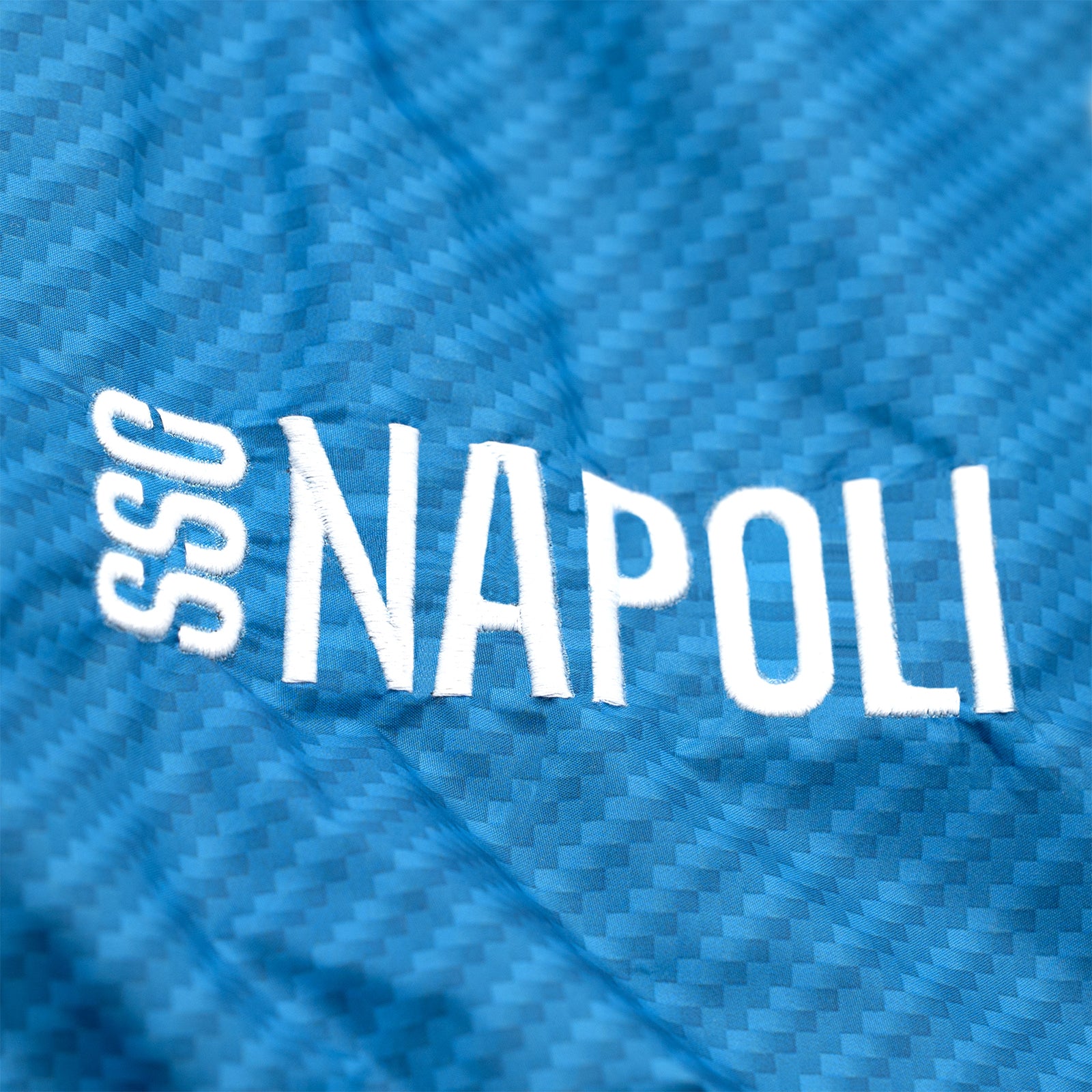 SSC Napoli Sky Blue Full Zip Windbreaker Jacket 2025/2026