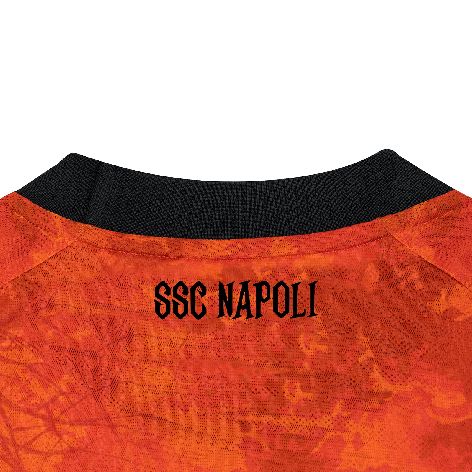 SSC Napoli Maglia Gara Halloween Orange 2025/2026 con Gym Sack