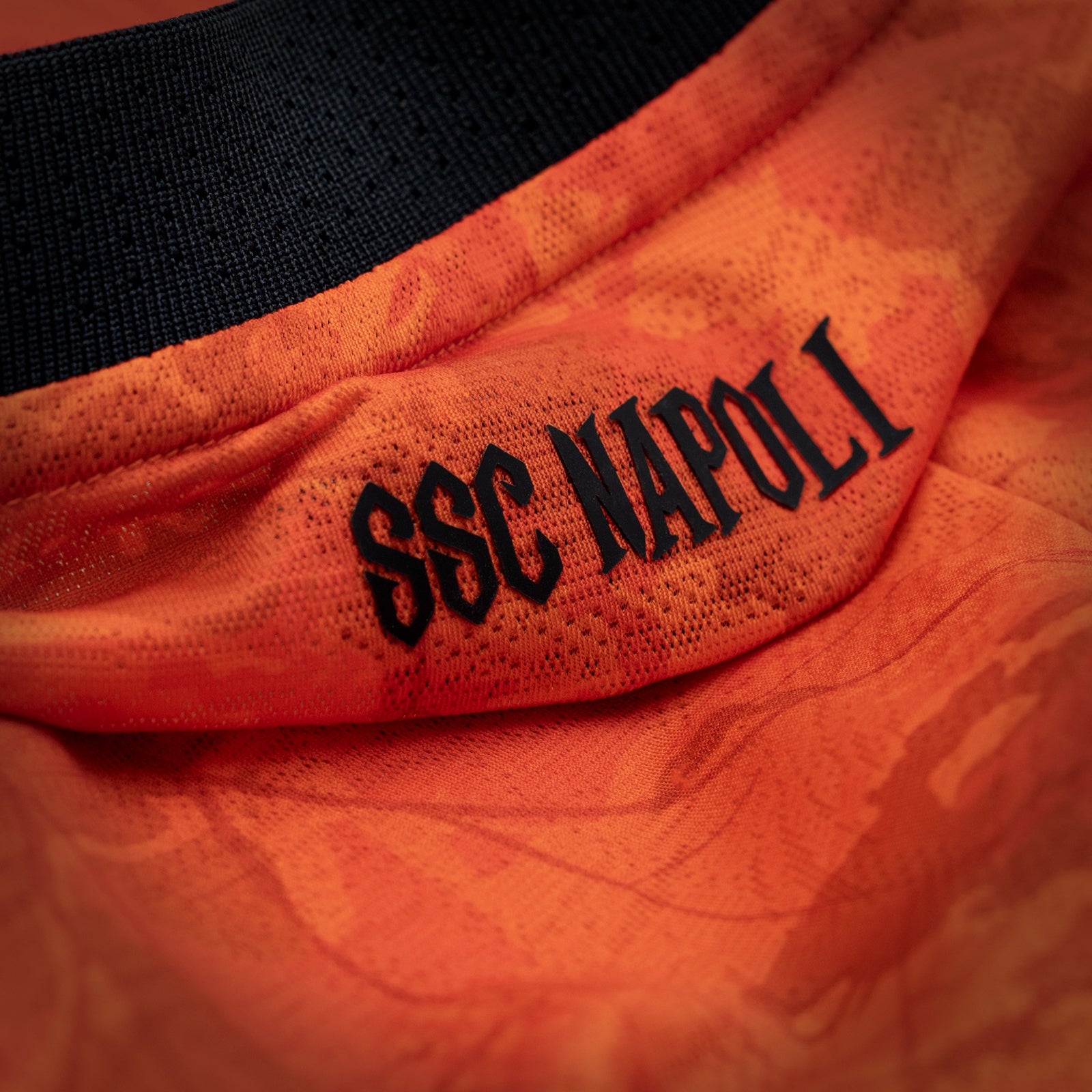 SSC Napoli Maglia Gara Halloween Orange 2025/2026 con Gym Sack