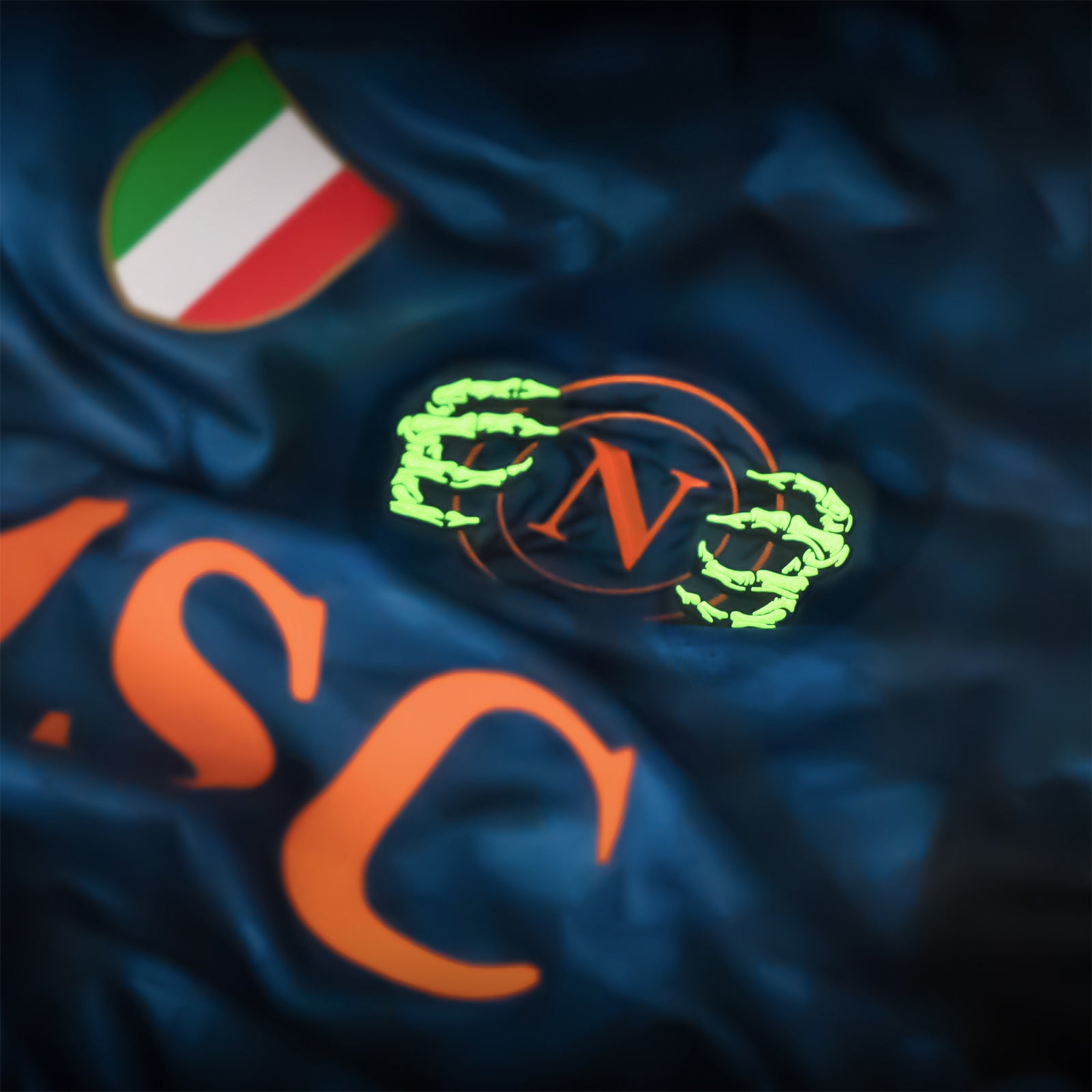 SSC Napoli Maglia Gara Halloween 2025/2026 con Gym Sack