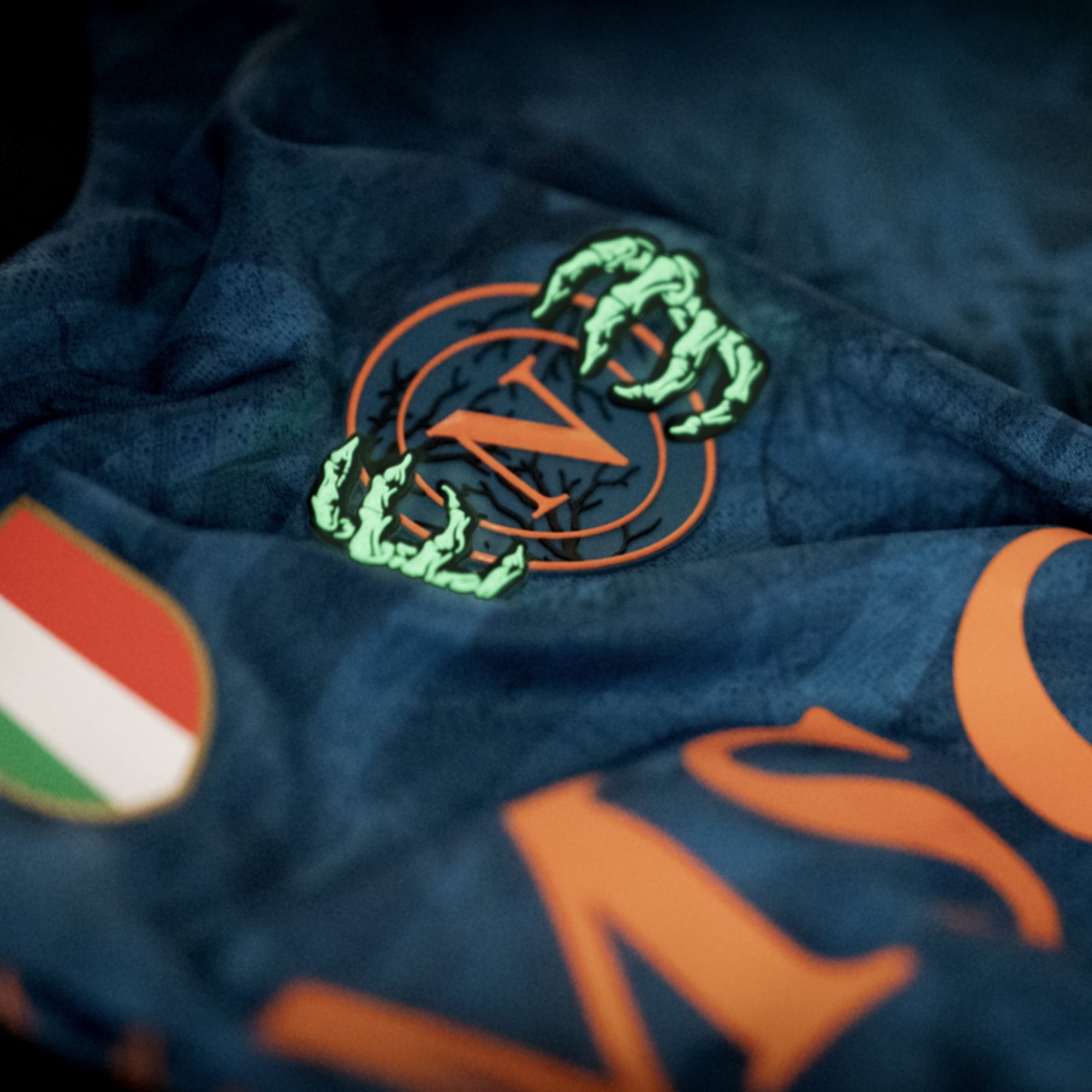 SSC Napoli Maglia Gara Halloween 2025/2026 con Gym Sack