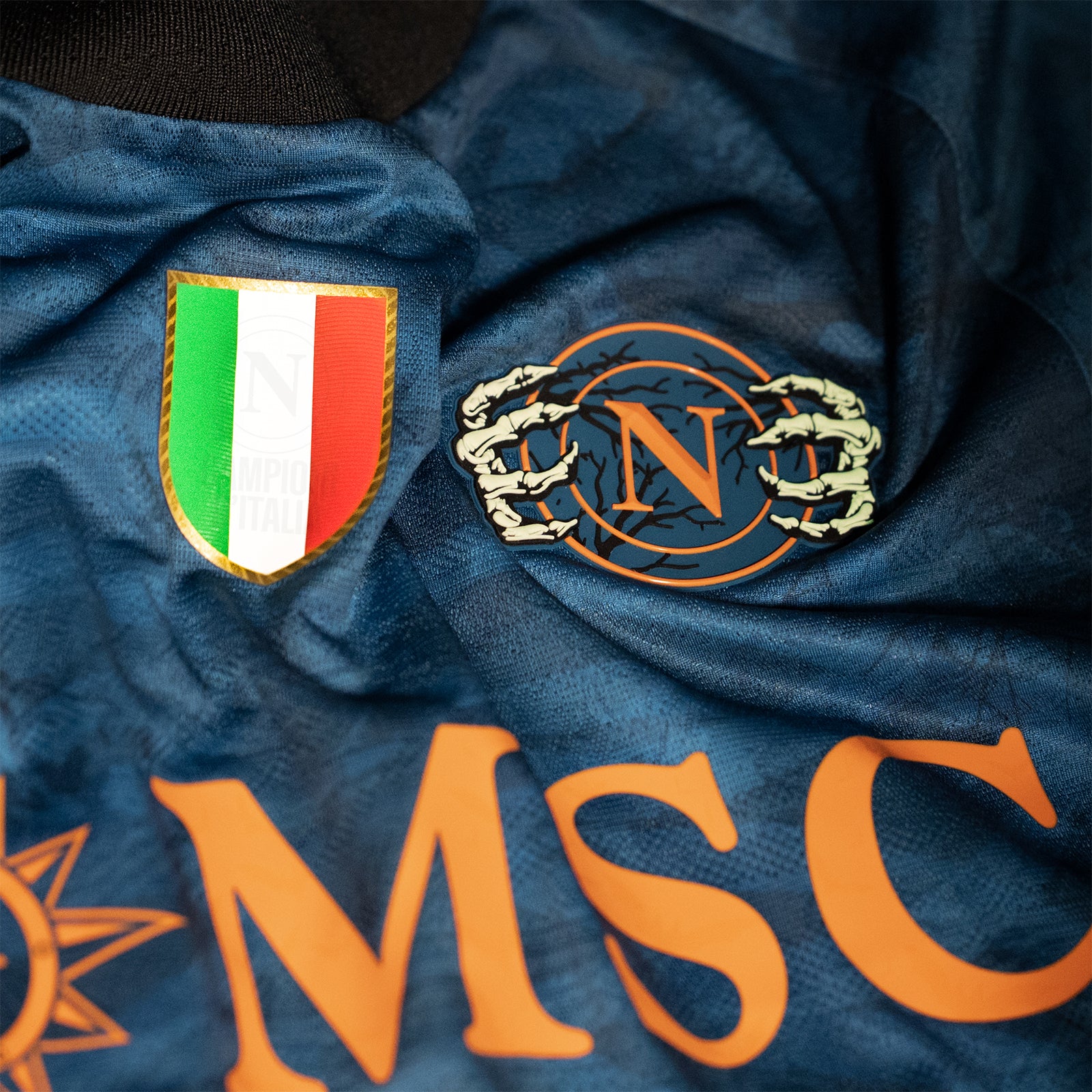 SSC Napoli Maglia Gara Halloween 2025/2026 con Gym Sack