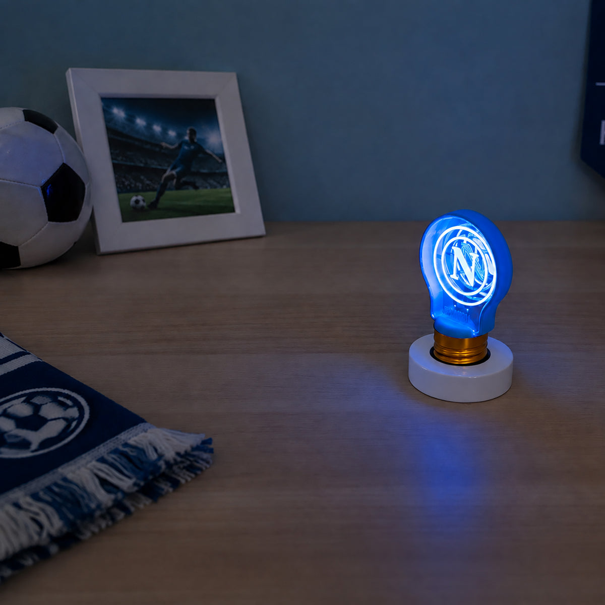 SSC Napoli Lampada Mirror