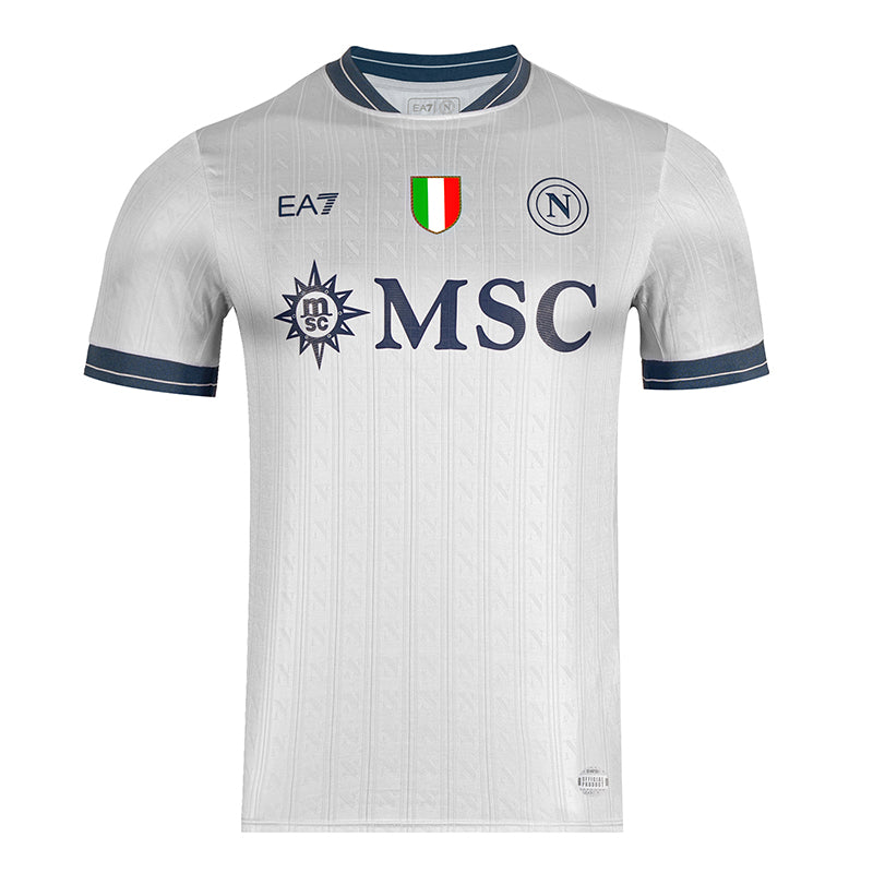 SSC Napoli Maglia Gara Portiere Silver Euro 2025/2026