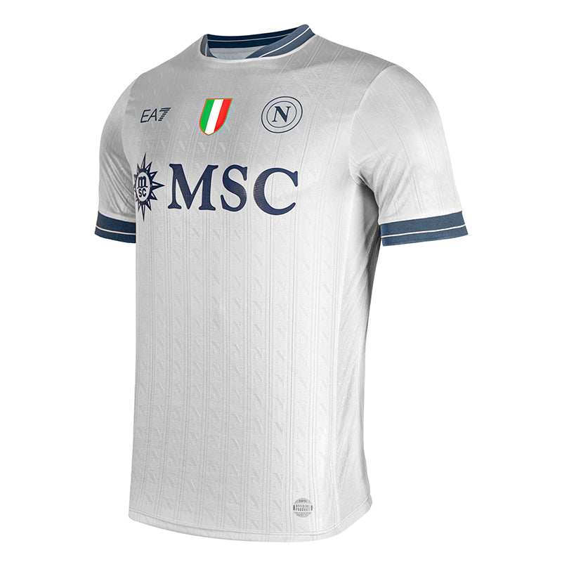 SSC Napoli Maglia Gara Portiere Silver Euro 2025/2026