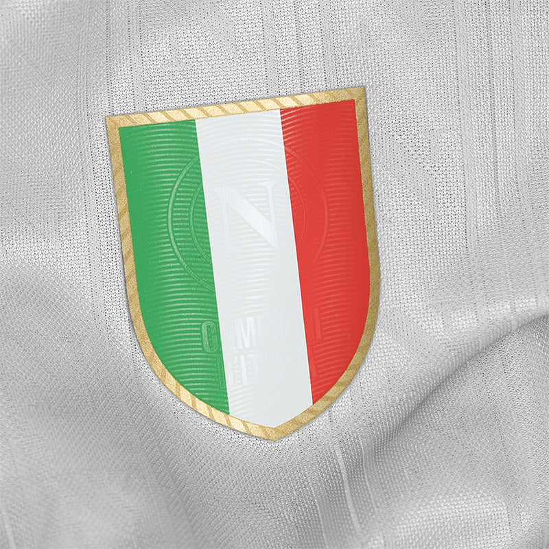 SSC Napoli Maglia Gara Portiere Silver Euro 2025/2026